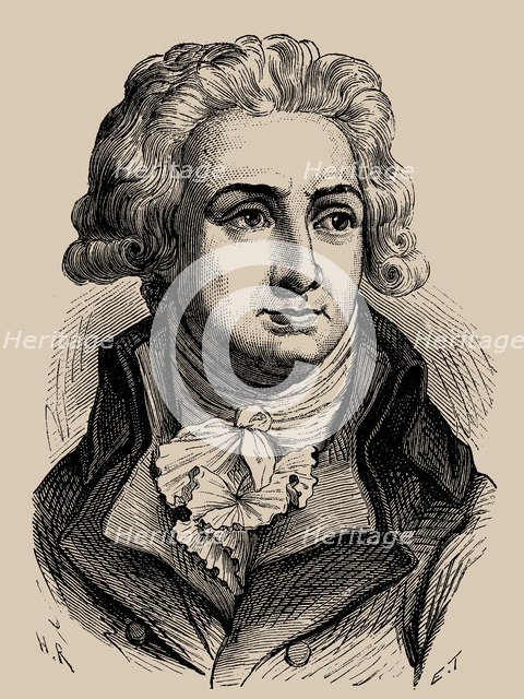 Marie-Jean Hérault de Séchelles (1759-1794) , 1889.