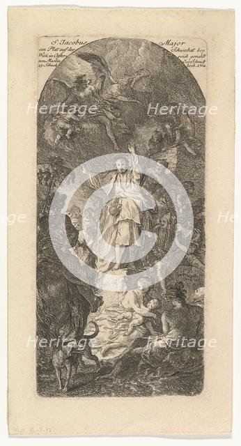 St. James the Greater Preaching, ca. 1764. Creator: Martin Johann Schmidt.
