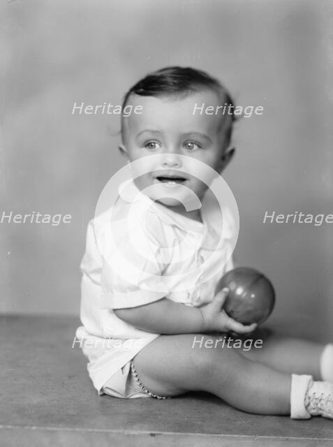 Vincent P. Aherns, Portrait, 1933. Creator: Harris & Ewing.