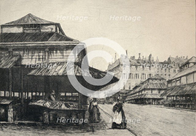 'The Marché St Honore', 1915. Artist: AP Martial.