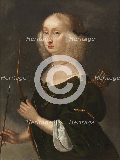 Portrait of Princess Maria Eleonora of Brandenburg (1599-1655), Queen of Sweden.