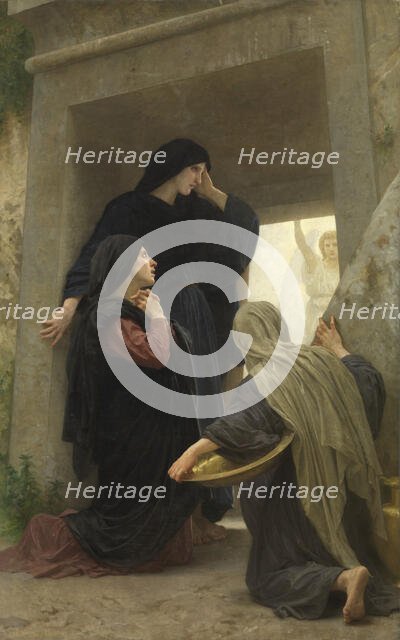 The Holy Women at the Tomb, 1890. Creator: William-Adolphe Bouguereau.