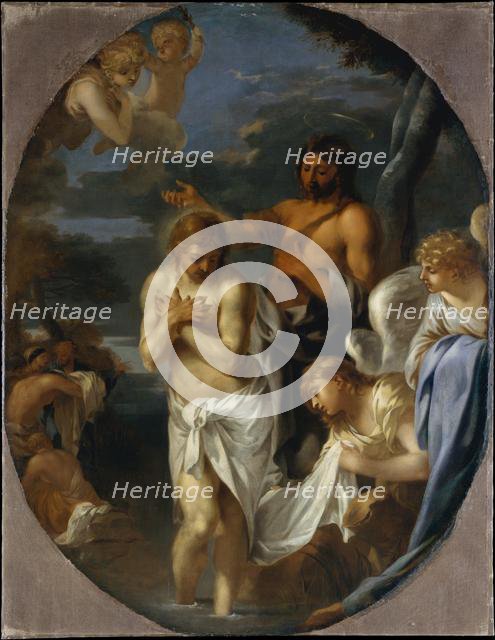 The Baptism of Christ, ca. 1650. Creator: Sébastien Bourdon.