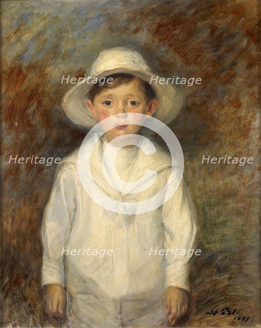 Jean, the son of the painter Paul-César Helleu. Creator: Blanche, Jacques-Émile (1861-1942).