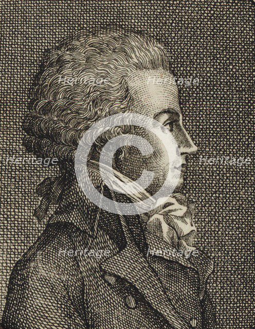 Portrait of Antoine-Pierre-Joseph-Marie Barnave (1761-1793), 1790.