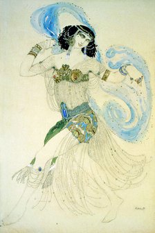 'Dance of the Seven Veils', 1908.  Artist: Leon Bakst