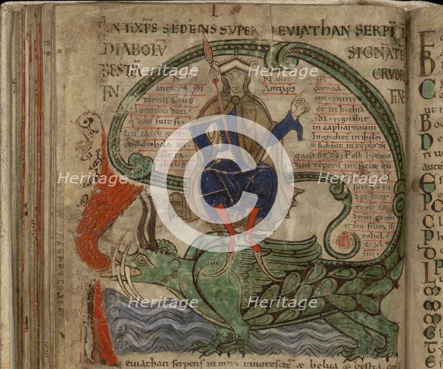 Miniature from the Manuscript Liber Floridus.