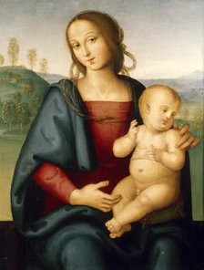 Madonna and Child, c1520. Creator: Perugino.