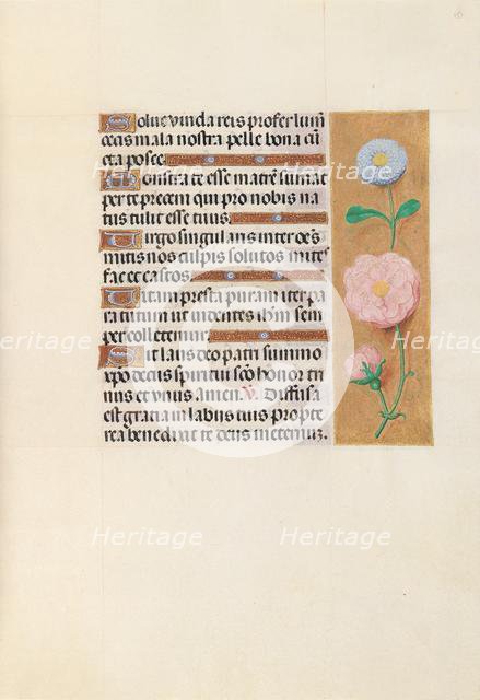 Hours of Queen Isabella the Catholic, Queen of Spain: Fol. 151r, c. 1500. Creator: Master of the First Prayerbook of Maximillian (Flemish, c. 1444-1519); Associates, and.