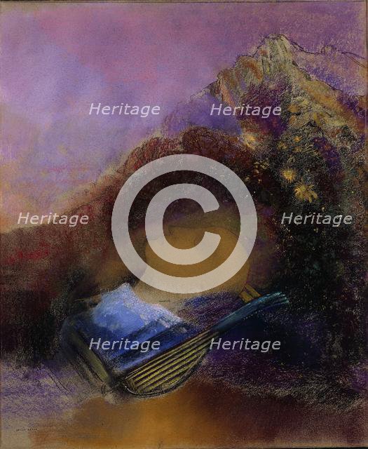 Orpheus, c. 1903-1910. Creator: Odilon Redon (French, 1840-1916).