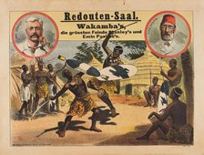 Redouten Hall. Wakamba's. The greatest enemies -  Stanley's and Emin Pascha's, c1900-1910. Creator: Friedländer, Adolph (1851-1904).