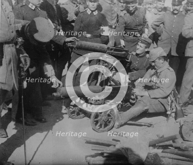 Russian Rapid firers taken by Germans, between c1914 and c1915. Creator: Bain News Service.