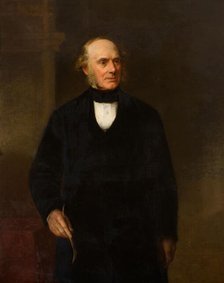Portrait of Peter Hollins, 1868. Creator: William Thomas Roden.