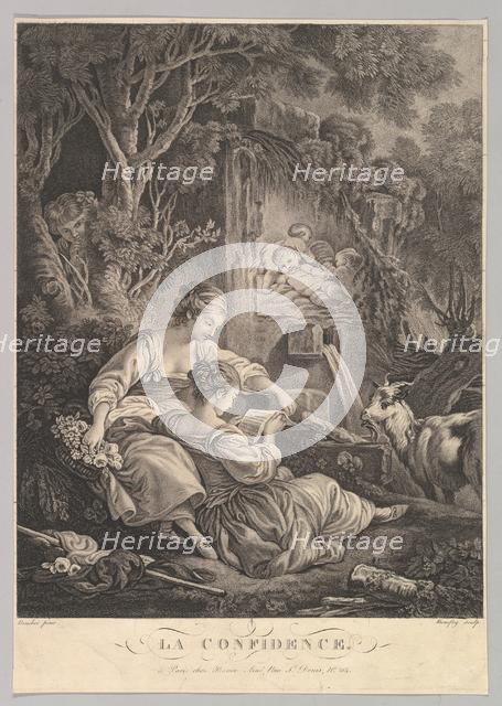 The Secret, ca. 1804-31. Creator: Jacques Bonnefoy.