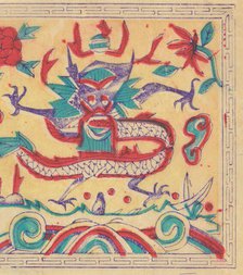 One hundred thirty-five woodblock prints including New Year's pictures (nianh..., 19th-20th century. Creator: Unknown.