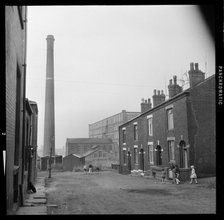 Beswick Street, Long Sight, Royton, Oldham, Greater Manchester, 1966-1974. Creator: Eileen Deste.