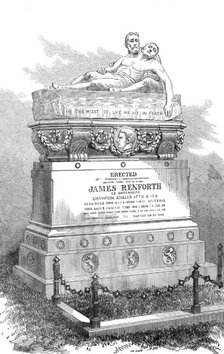 Monument to James Renforth, the late champion sculler, 1872. Creator: Unknown.