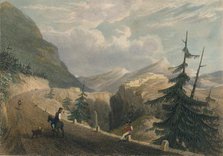 'Fort Lesseillon, near Bramante', 1827. Creator: Thomas Barber.