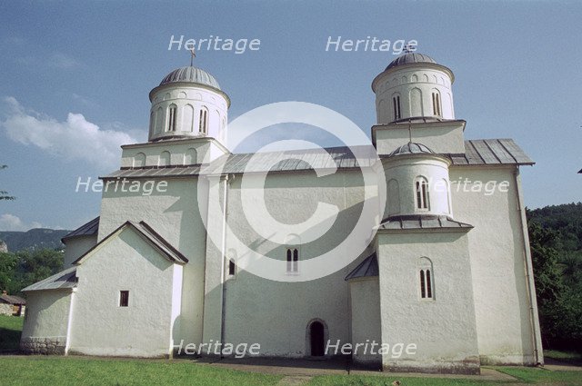 Mileseva Monastery, near Prijepolje, south-west Serbia.