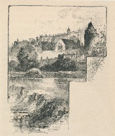 'St. George's Chapel from the River', 1895. Artist: Unknown.