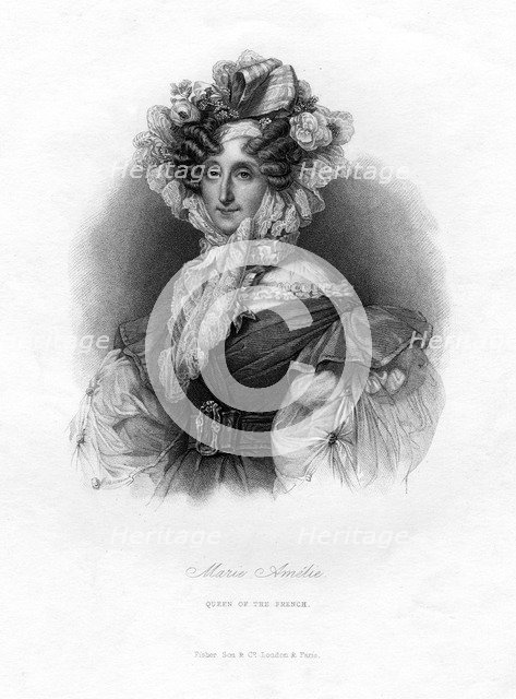 Maria Amalia Teresa of the Two Sicilies, 19th century. Artist: Unknown