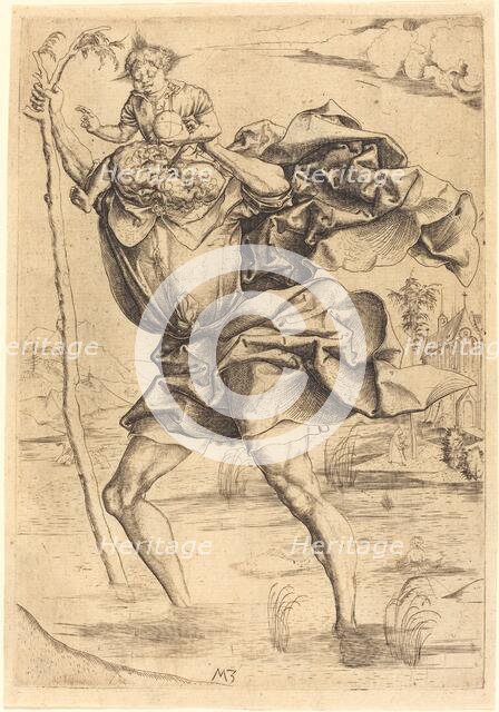 Saint Christopher, c. 1500. Creator: Master MZ.