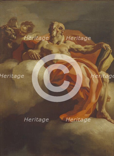 Saint Jerome, ca 1693. Creator: Solimena, Francesco (1657-1747).