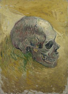 Skull, 1887. Creator: Gogh, Vincent, van (1853-1890).