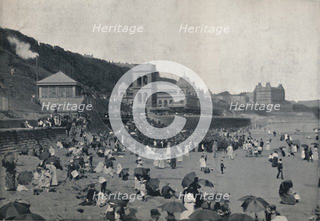 'Scarborough - The Children's Corner', 1895. Artist: Unknown.
