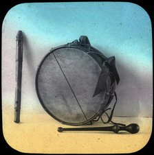 A tabor and pipe taken from the 'Merrie England' series, Oxfordshire. Creator: Henry Taunt.