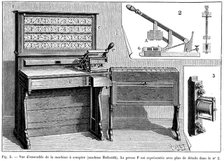 Hollerith tabulator, 1894. Artist: Unknown