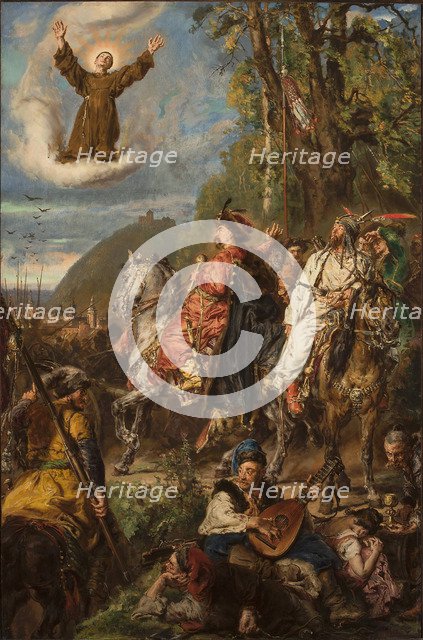 Bohdan Khmelnytsky with Tuhay Bey at Lviv.