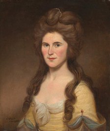 Rebecca Bryan White (Mrs. John White), 1788. Creator: Charles Willson Peale.