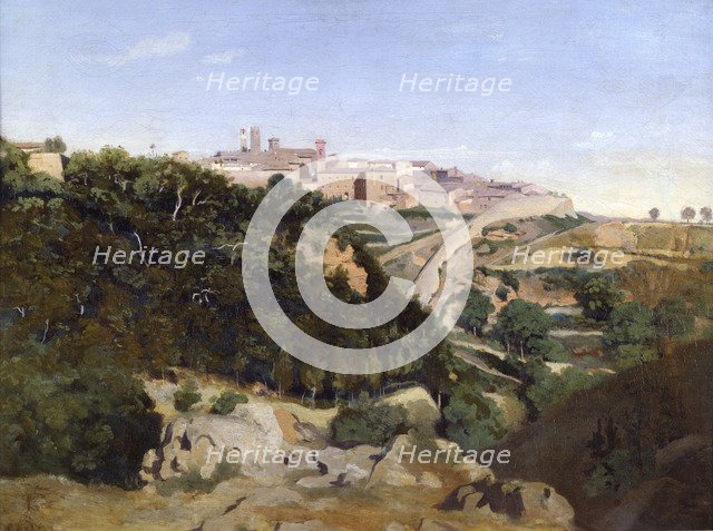 'Volterra', 1834. Artist: Jean-Baptiste-Camille Corot    