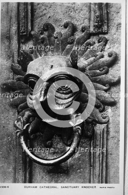 Durham Cathedral, Sanctuary Knocker. Creator: Unknown.
