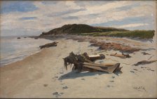 Cape Cod, Beach, 1894. Creator: Herman Hartwich.