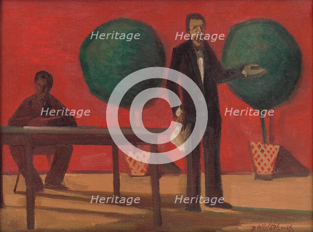 Speaker, 1946. Creator: Bedrich Hoffstädter.