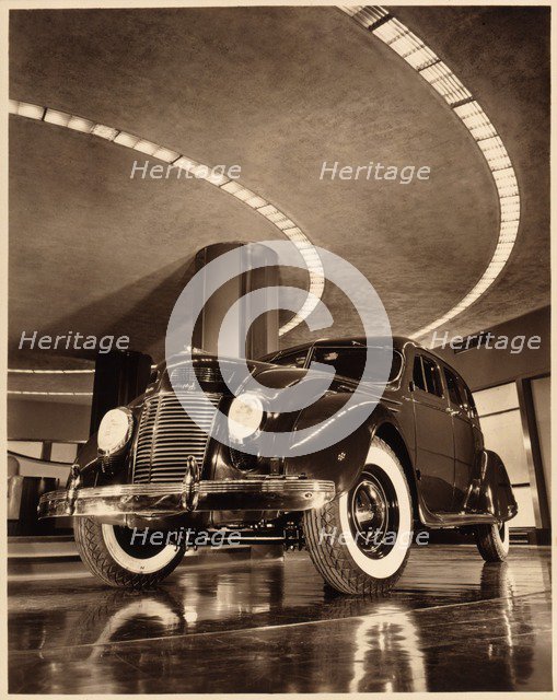 Chrysler Airflow Four Door Sedan, 1937.