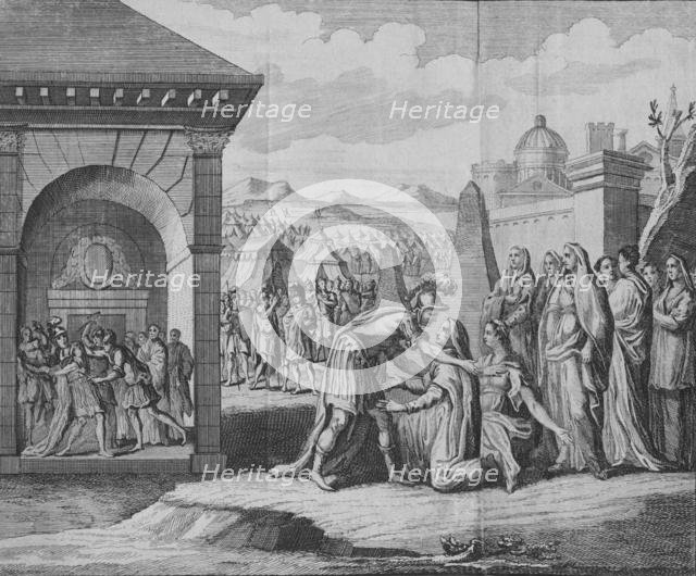 'The Scene of the Tragedy of Coriolanus', 1749.  Creator: Unknown.