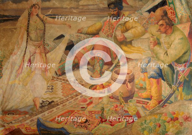 Stepan Razin. Artist: Kustodiev, Boris Michaylovich (1878-1927)