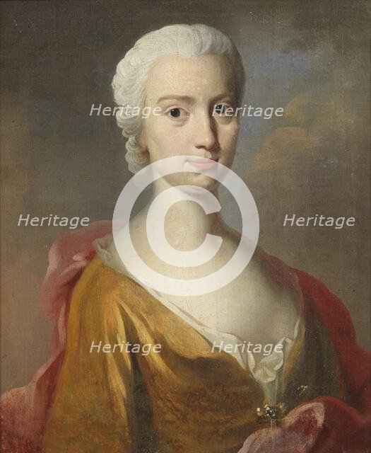 Maria Elisabeth Coyet (1716-1772), married to Baron Jacob Ludvig Maclean, c1740. Creator: Unknown.