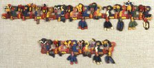 Fragment (Border), Peru, 100 B.C./A.D. 200. Creator: Unknown.