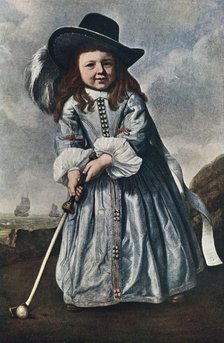 'The Girl Golfer', c1650, (1912).Artist: Aelbert Cuyp