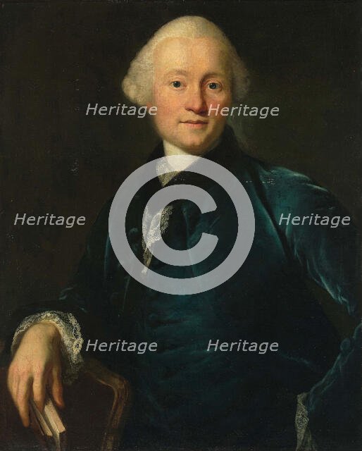 Portrait of Carl Wilhelm Müller (1728–1801), c1776. Creator: Graff, Anton (1736-1813).