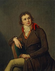 Portrait of Count Pavel Alexandrovich Stroganov (1774-1817), 1790s. Artist: Vigée-Lebrun, Marie Louise Elisabeth (1755-1842)