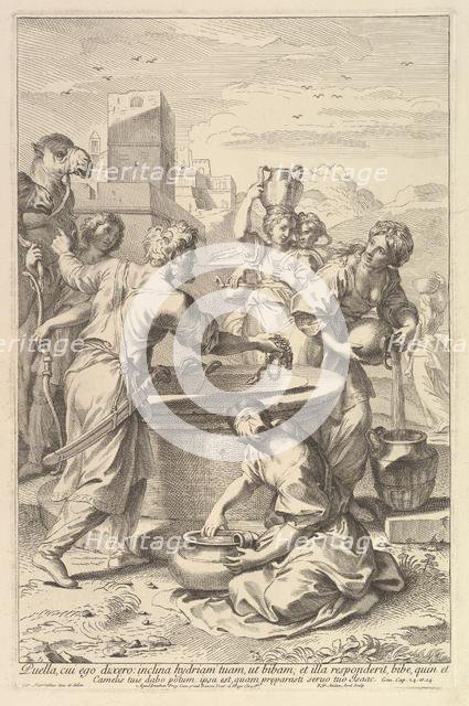 Rebecca and Eliezer. Creator: Robert van Audenaerde.