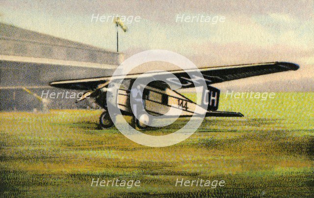 Messerschmitt M 18 plane, 1920s, (1932). Creator: Unknown.