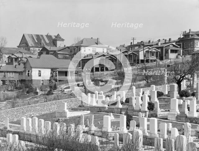 Middle class houses of the town, Birmingham, Alabama, 1936. Creator: Walker Evans.