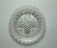 Bowl, before 1830. Creator: Boston and Sandwich Glass Company.