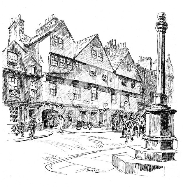 Bakehouse Close, Edinburgh, 1911-1912. Artist: Unknown